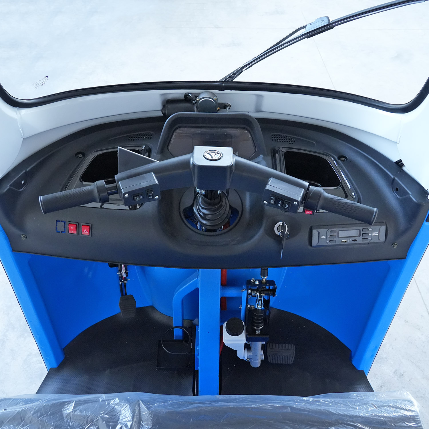 3KW 120AH  5 Passenger  Electric Tuk Tuk