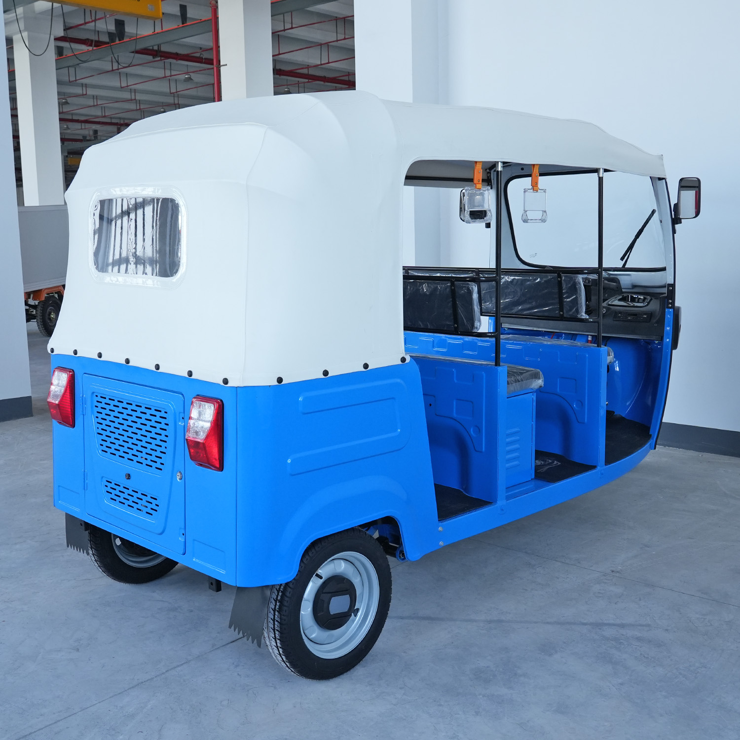 4000W 160AH 7 Passenger Electric Tuk Tuk